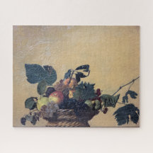 Caravaggio - mandje fruit - olie op doek