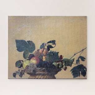 Caravaggio - mandje fruit - olie op doek legpuzzel
