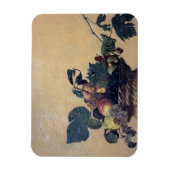 Caravaggio - mandje fruit - olie op doek magneet (Verticaal)