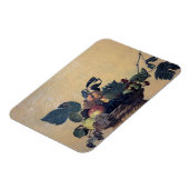 Caravaggio - mandje fruit - olie op doek magneet (Linkerzijde)