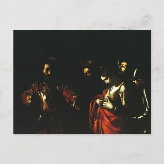 Caravaggio- Martyrdom Saint Ursula Briefkaart (Voorkant)