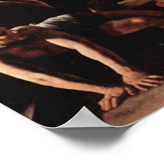 Caravaggio-Martyrdom St. Matthew Poster (Hoek)