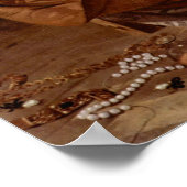 Caravaggio-Mary Magdalene Poster (Hoek)