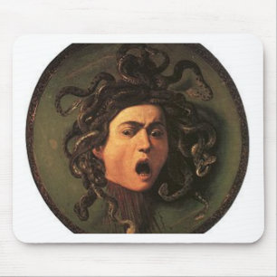 Caravaggio - Medusa - Classic Italy Artwork Muismat
