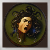 Caravaggio Medusa Fine Art Poster (Voorkant)