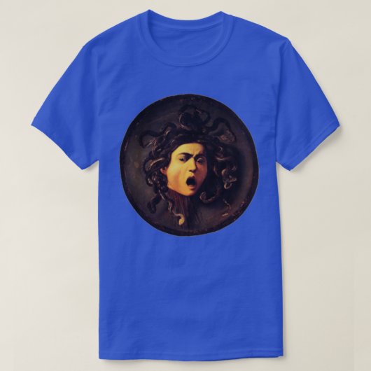 caravaggio medusa head t-shirt (Design voorkant)
