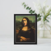 Caravaggio Medusa Mona Lisa  Briefkaart (Staand voorkant)