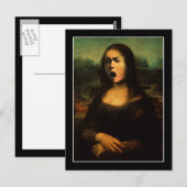 Caravaggio Medusa Mona Lisa  Briefkaart (Voorkant / Achterkant)