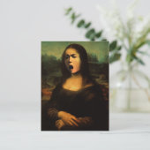 Caravaggio Medusa Mona Lisa Briefkaart (Staand voorkant)