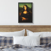 Caravaggio Medusa Mona Lisa  Canvas Afdruk (Insitu (Slaapkamer))