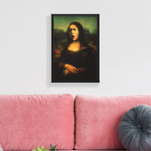 Caravaggio Medusa Mona Lisa  Canvas Afdruk (Insitu (Woonkamer))