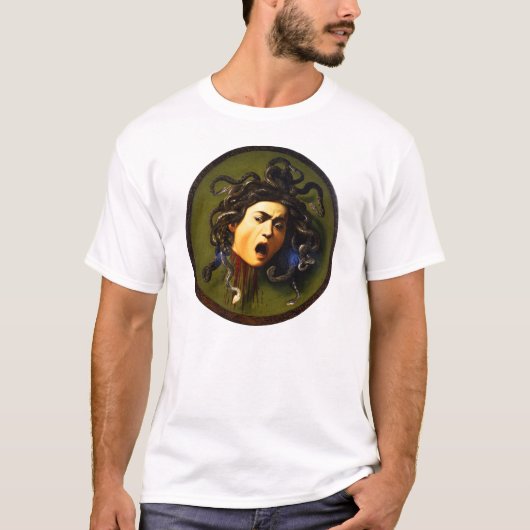 Caravaggio Medusa T-shirt (Voorkant)