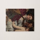 Caravaggio - Musici - Klassieke kunst Legpuzzel (Horizontaal)