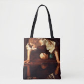 CARAVAGGIO - Narcissus 1598 Tote Bag (Voorkant)