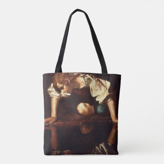 CARAVAGGIO - Narcissus 1598 Tote Bag (Achterkant)