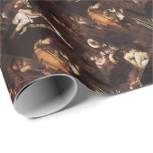 Caravaggio - Nativiteit met St Francis & St Lawren Cadeaupapier (Rol Hoek)