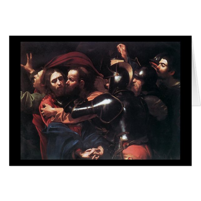 Caravaggio neemt Christus over (Voorkant Horizontaal)