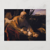 Caravaggio- offe Isaac Briefkaart (Voorkant)