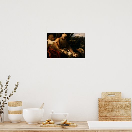 Caravaggio - offers Isaac Poster (Keuken)