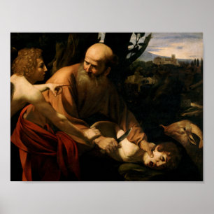Caravaggio - offers Isaac Poster