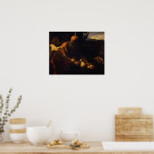 Caravaggio - offers Isaac Poster (Keuken)