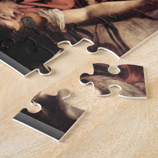 Caravaggio - Omschakeling van de Saul puzzle Legpuzzel (Zijkant)