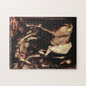 Caravaggio - Omschakeling van de Saul puzzle Legpuzzel (Horizontaal)