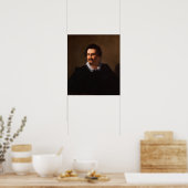 Caravaggio - Portret van een heer Poster (Keuken)