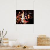Caravaggio: Rust op de vlucht naar Egypte Poster (Keuken)