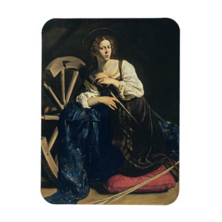 Caravaggio - Saint Catherine of Alexandria Magneet