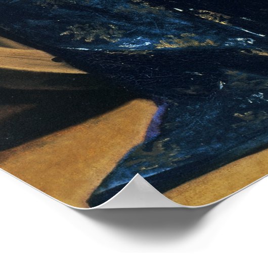 Caravaggio - Saint Catherine of Alexandria Poster (Hoek)