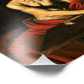 Caravaggio - Saint Jerome Writing Foto Afdruk (Hoek)