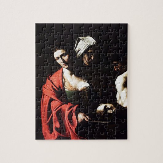 Caravaggio - Salome - Klassieke barokeskunst Legpuzzel (Verticaal)