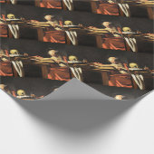 Caravaggio - San Gerolamo - Renaissance Painting Cadeaupapier (Hoek)