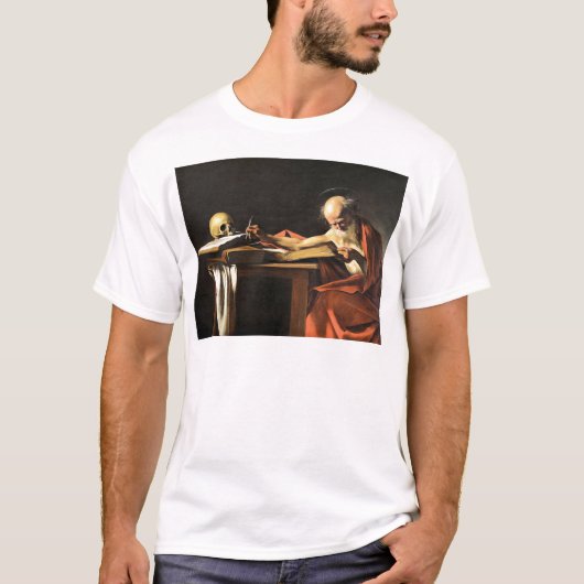 Caravaggio - San Gerolamo - Renaissance Painting T-shirt (Voorkant)