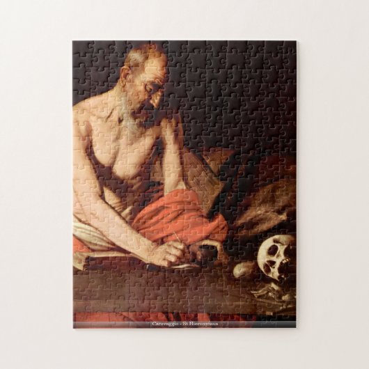 Caravaggio - St Hieronymus Legpuzzel (Verticaal)