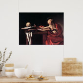 Caravaggio St Jerome Poster (Keuken)