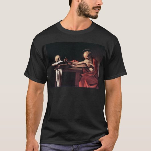 Caravaggio St Jerome T-shirt (Voorkant)