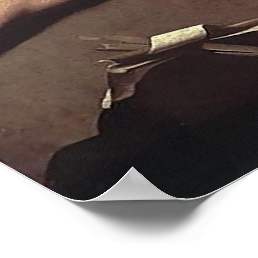 Caravaggio St John The Baptist Poster (Hoek)