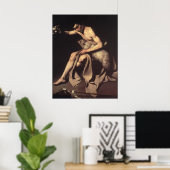 Caravaggio St John The Baptist Poster (Thuiskantoor)