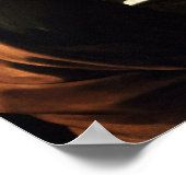 Caravaggio - Supper at emmaus 1606 Poster (Hoek)