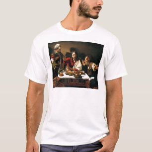 Caravaggio - Supper bij Emmaus - Klassieke schilde T-shirt