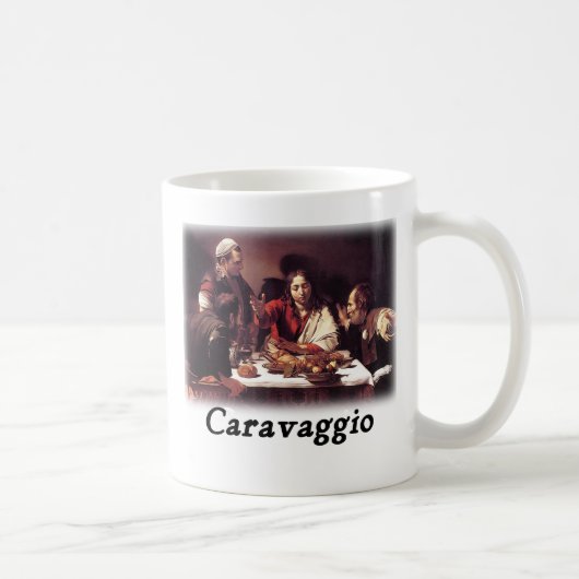 Caravaggio - Supper bij Emmaus Koffiemok (Rechts)