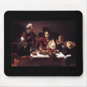 Caravaggio Supper bij Emmaus Muismat (Voorkant)