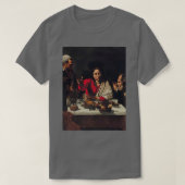 Caravaggio Supper bij Emmaus T-shirt (Design voorkant)