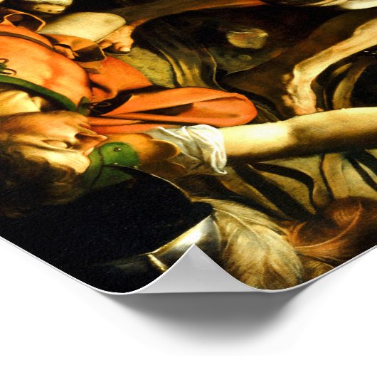 Caravaggio The Conversion on the Way to Damascus Poster (Hoek)