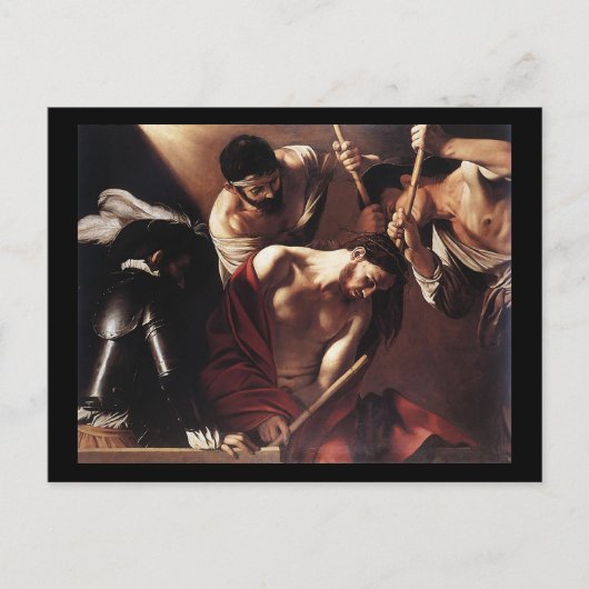 Caravaggio The Crowning with Thorns Briefkaart (Voorkant)