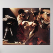 Caravaggio The Crowning with Thorns Poster (Voorkant)