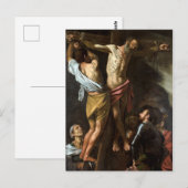 Caravaggio The Crucifixation of Saint Andrew Briefkaart (Voorkant / Achterkant)
