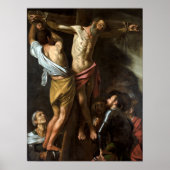 Caravaggio The Crucifixation of Saint Andrew Poster (Voorkant)